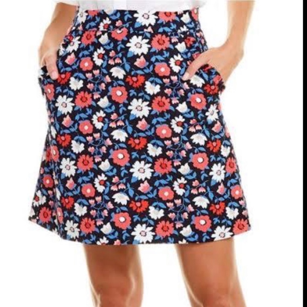 Kate Spade New York jacquard floral skirt